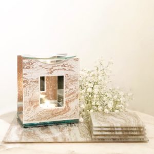 Cadeauset - Spiegelbrander Rose