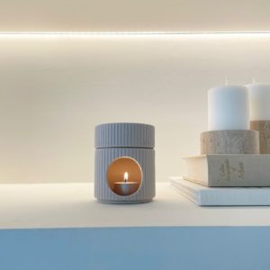 Minimalistische keramische waxbrander voor interieurdecoratie